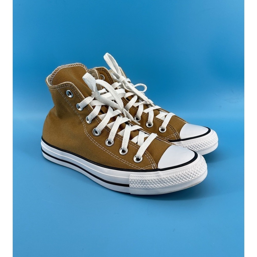 Converse Chuck Taylor All Star High Top Brown Canvas Unisex Size Men 6 W8